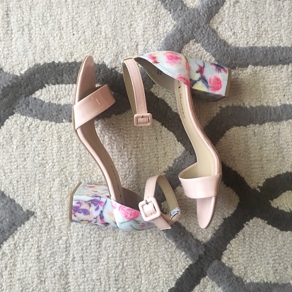 Chinese Laundry Floral Heels